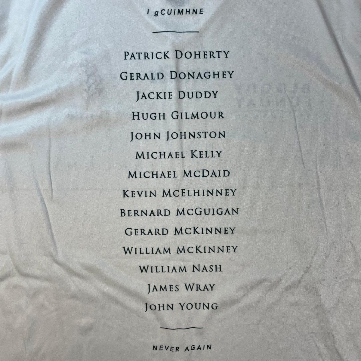 O'Neills Doire O'Neills White jersey shirt tee Bloody Sunday Patrick Size US M / EU 48-50 / 2 - 3 Thumbnail
