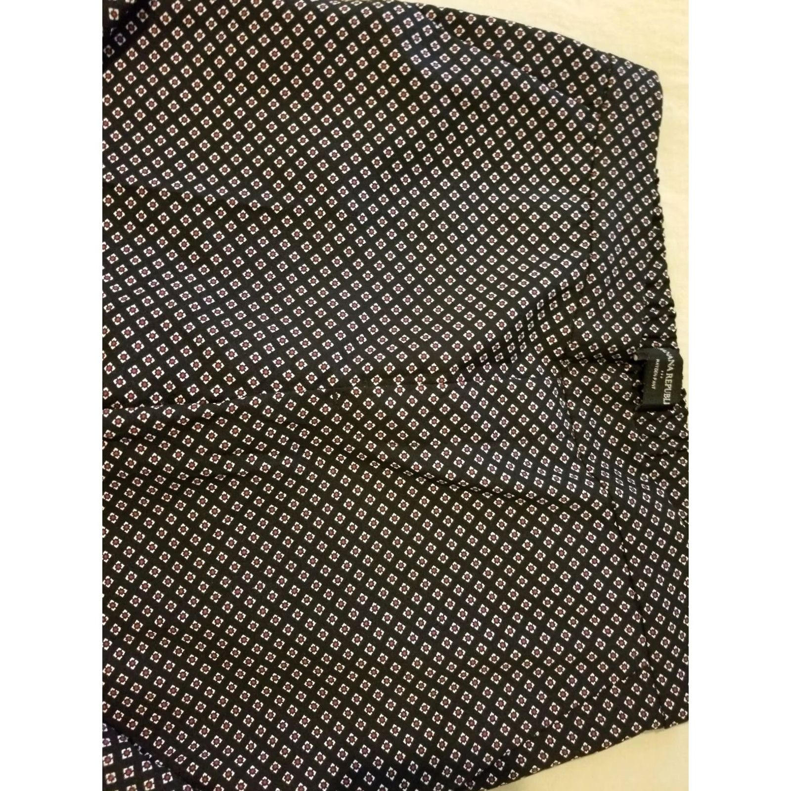 Banana Republic Womens Banana Republic Pants Dress Pants 4 Navy Blue Stretch Slim Slacks Trousers Womens Size 27" / US 4 / IT 40 - 4 Thumbnail