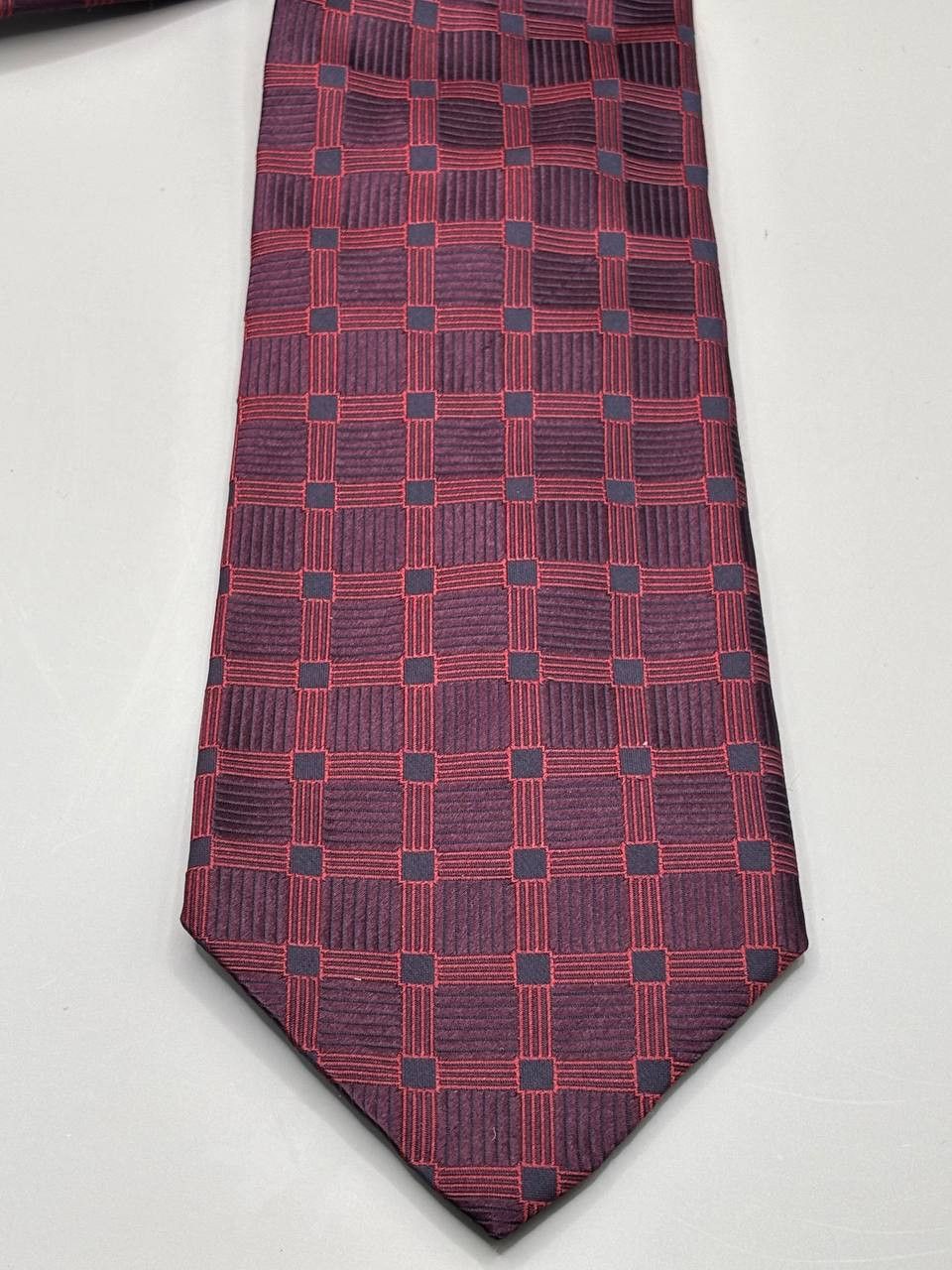 Vintage Jean Jacques Benson Handmade Italian Silk Tie Size ONE SIZE - 2 Thumbnail