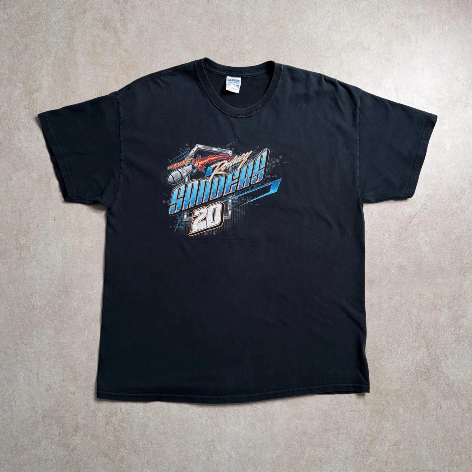 Gildan Vintage Rodney Sanders Racing T-Shirt- XL Size US XL / EU 56 / 4 - 1 Thumbnail