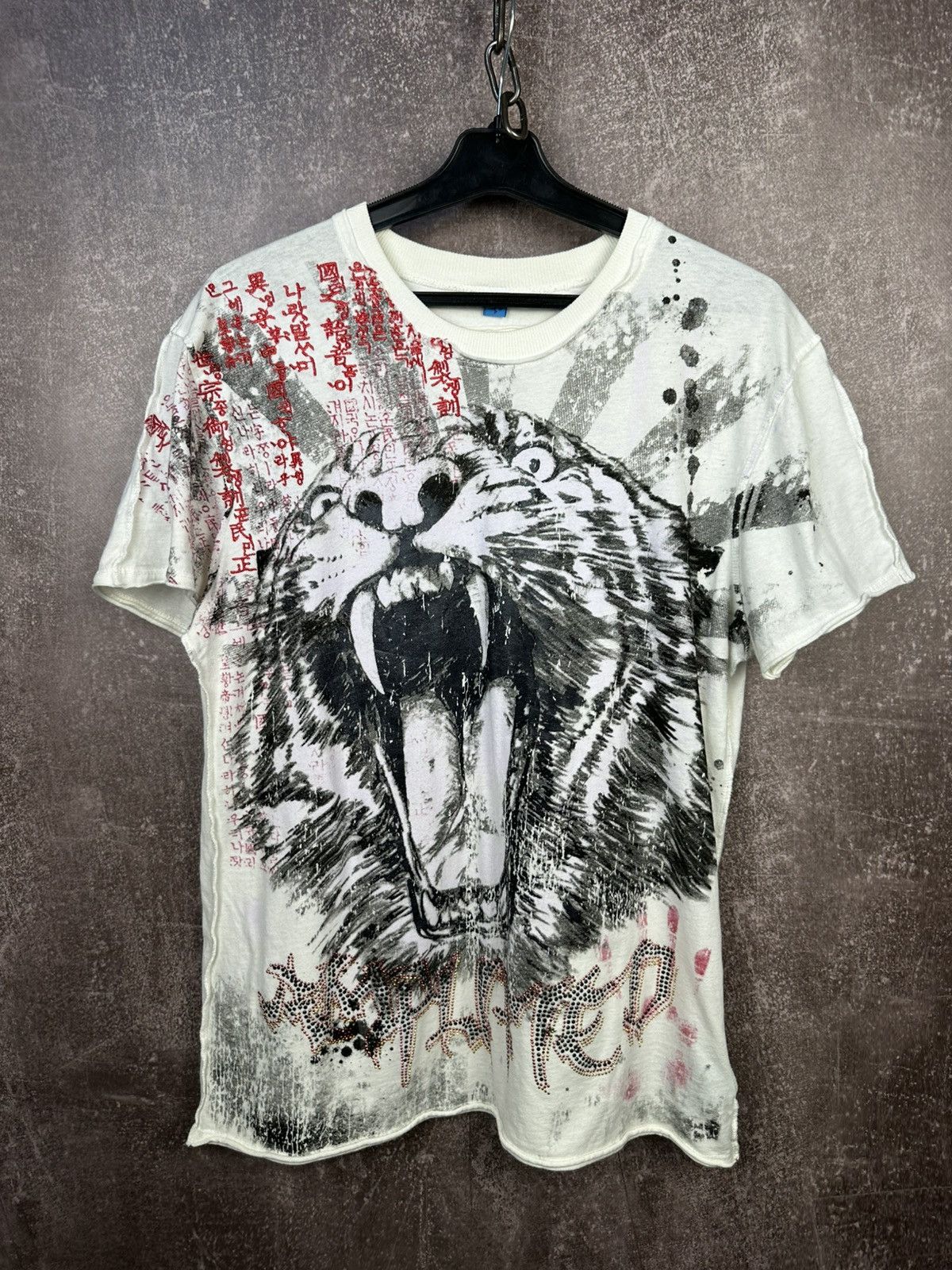 Amplified Amplified Skull Tiger Y2K T Shirt Tee Hardy Style Size US M / EU 48-50 / 2 - 1 Thumbnail