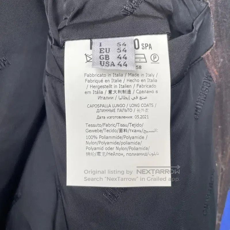 Moschino Moschino Black Bomber Jacket with Colorful Print . Size US M / EU 48-50 / 2 - 3 Thumbnail