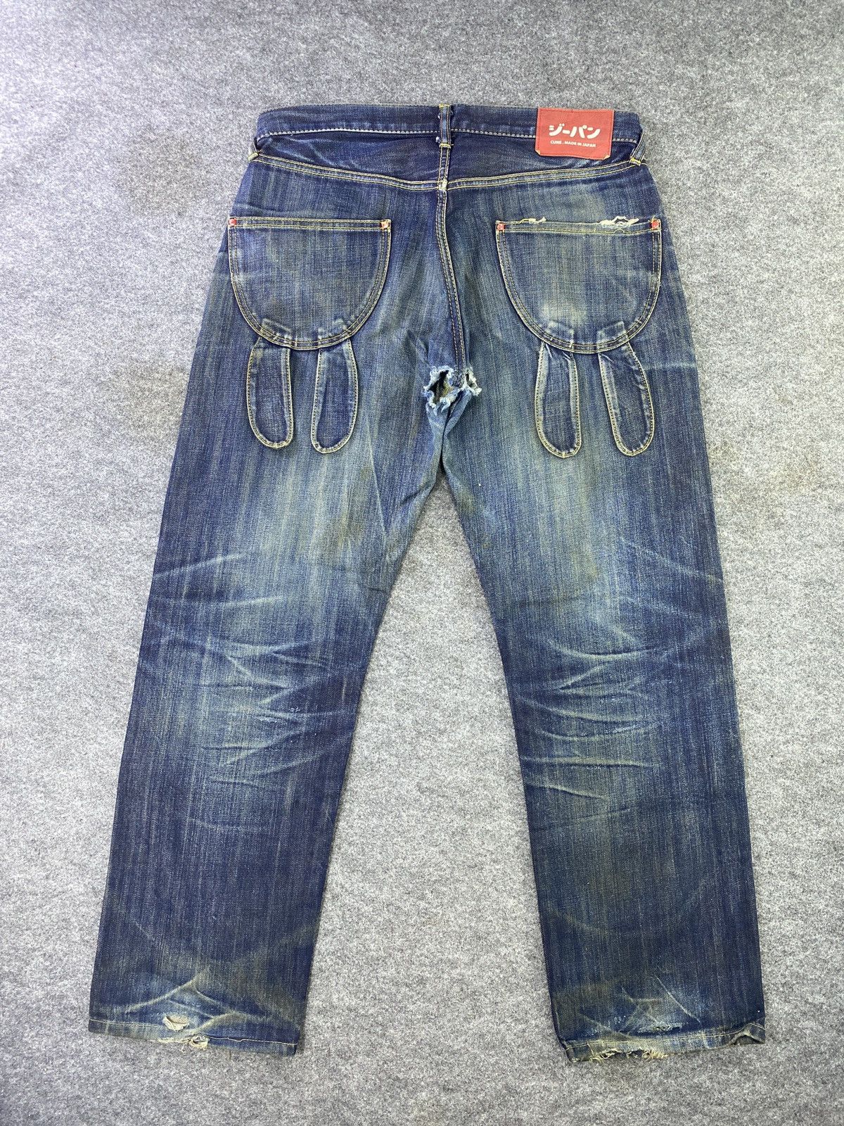 image of Jean Cune Blue Wash Denim - J844, Men's (Size 34)