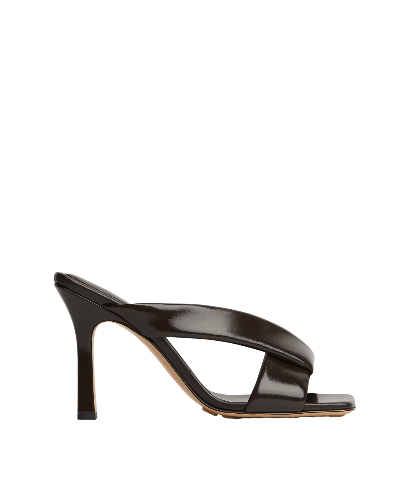 BOTTEGA VENETA Riva 90mm Fondant Leather Mules New