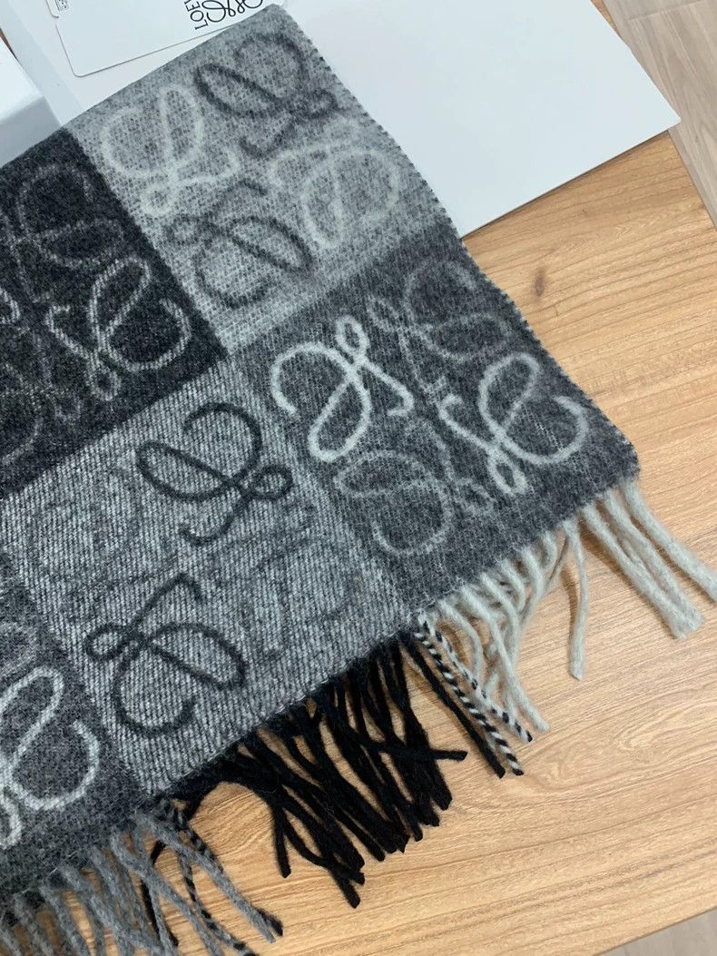 Loewe LOEWE Cashmere scarf Size ONE SIZE - 4 Thumbnail
