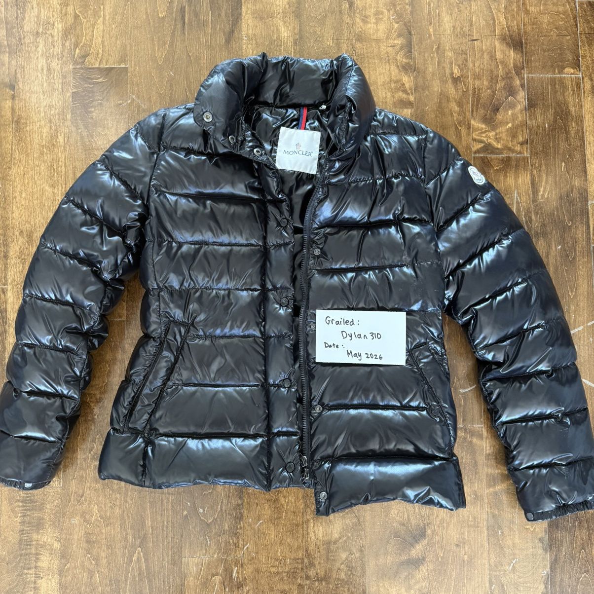 Moncler Moncler Clairy Giubbotto Black Shiny Down Jacket Size M / US 6-8 / IT 42-44 - 2 Thumbnail