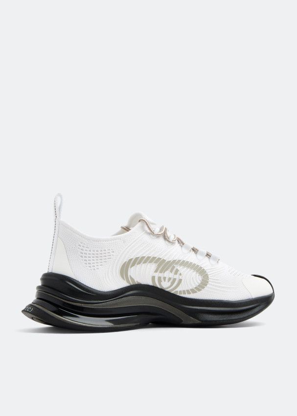Gucci o1s1wg110225 GG Run Sneakers in White Size US 6 / IT 36 - 3 Thumbnail