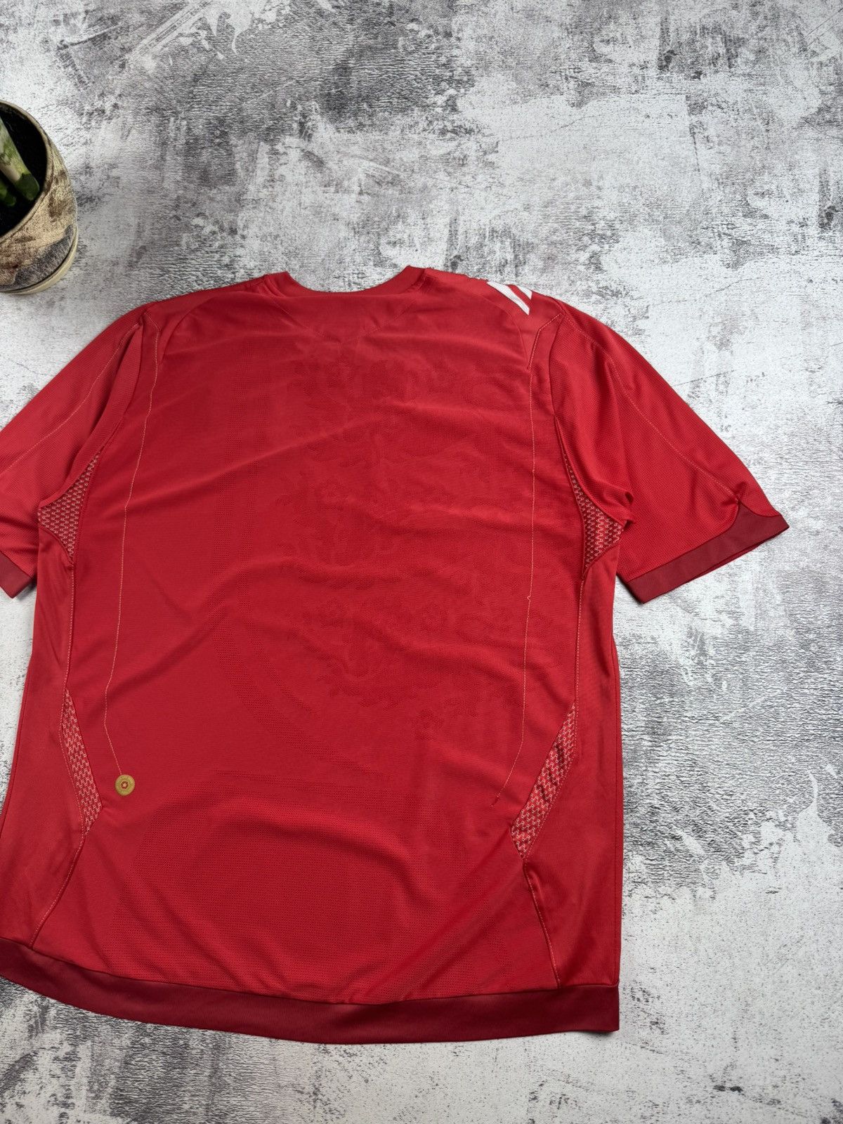 Umbro England National Umbro 2006 2008 Men’s Red XL Soccer Football Jersey T Shirt Tee Size US XL / EU 56 / 4 - 15 Thumbnail