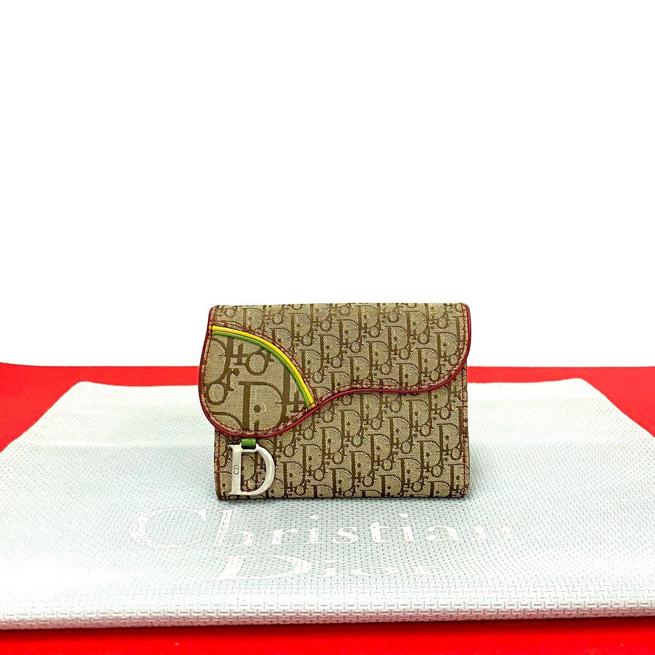 Dior Dior x Shawn Stussy Calfskin Wallet | Grailed