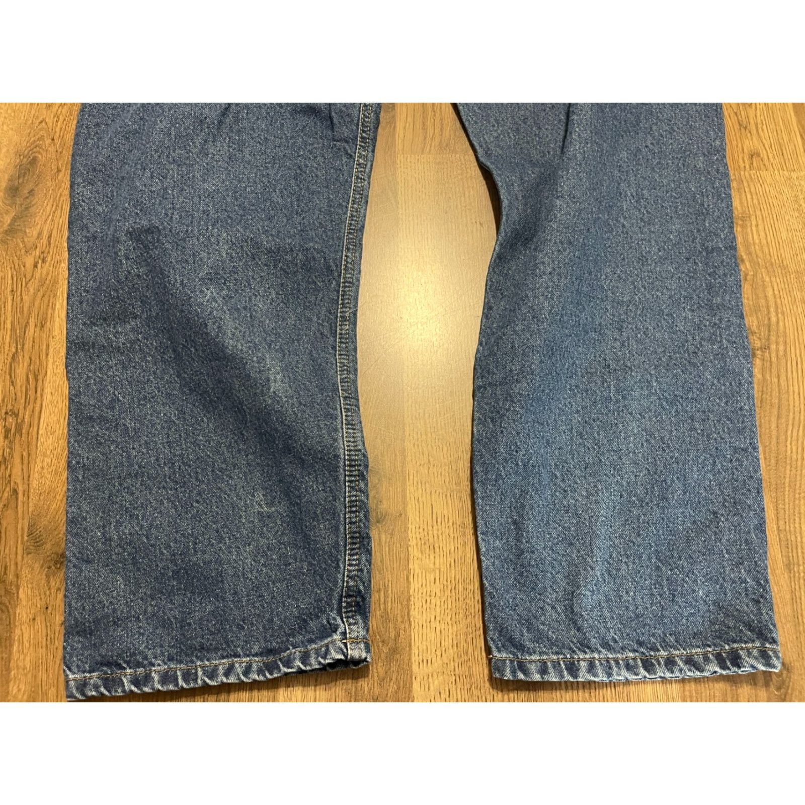 Vintage Full Blue Jeans, Men's Size 44x30, Denim, Straight Leg, Pockets, Blue, Jeans, Men, 44x30, Regular Fit, 30 Inseam Size US 44 / EU 60 - 4 Thumbnail
