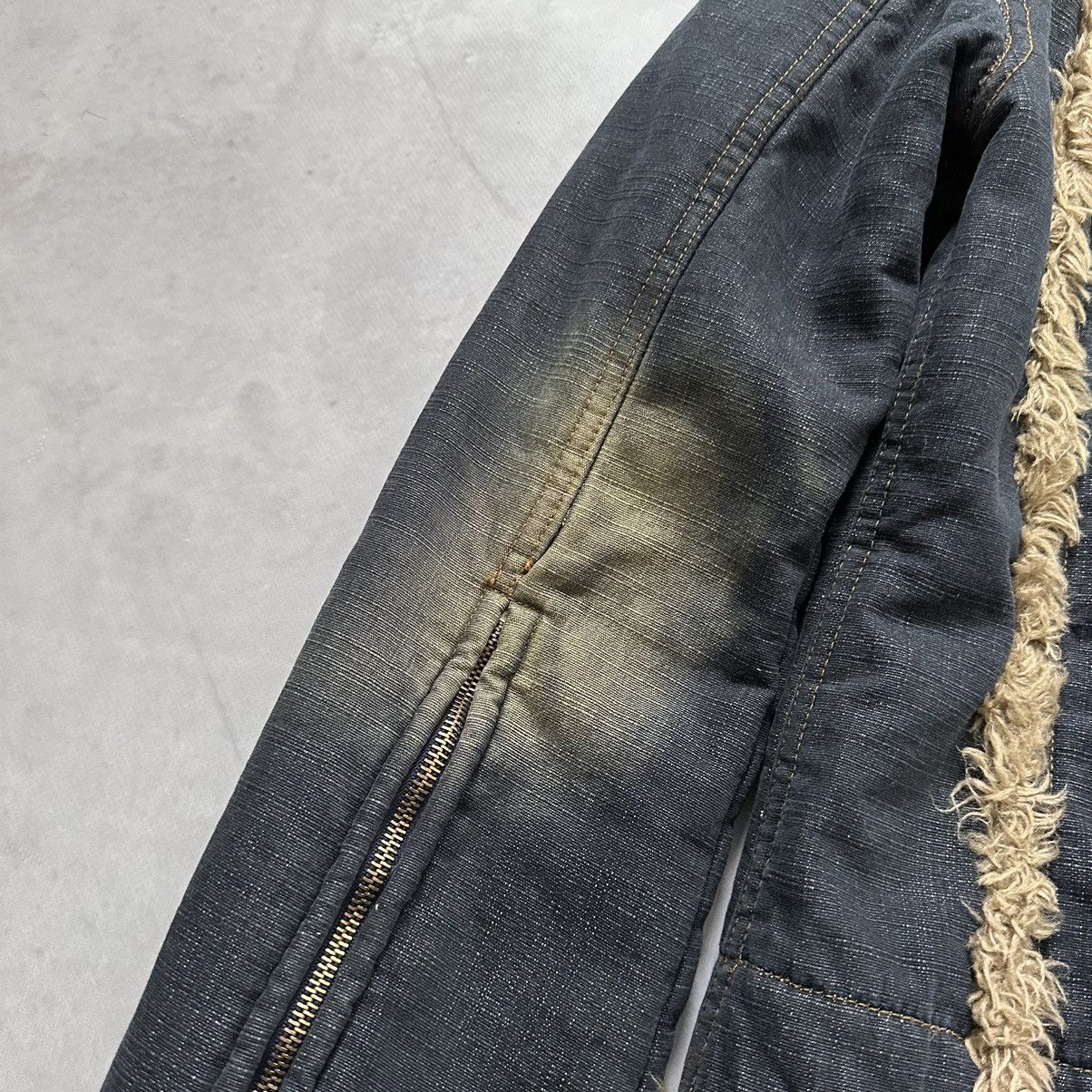 Hysteric Glamour × Undercover Punk LGB If Six Was Nine Fur Jacket Rick Owens Style Size L / US 10 / IT 46 - 18 Thumbnail