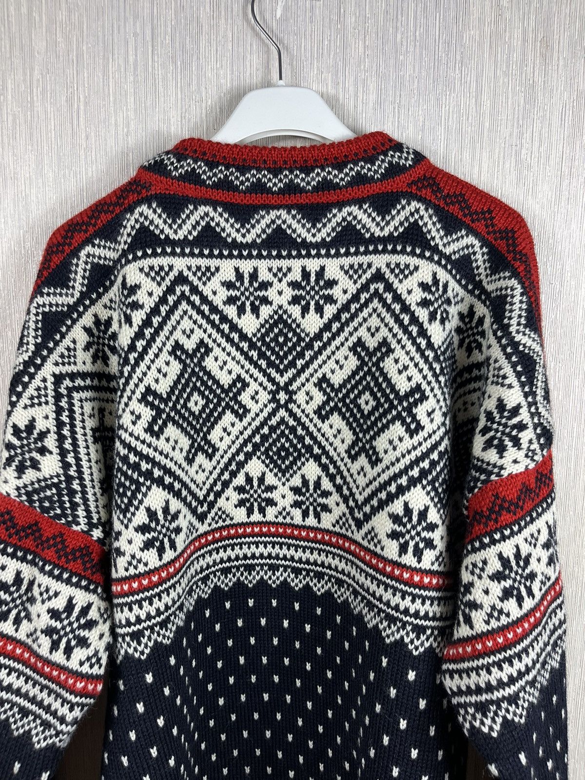 Dale Of Norway × Vintage Vintage Dale of Norway wool heavy knitted sweater patterned Size US L / EU 52-54 / 3 - 14 Thumbnail