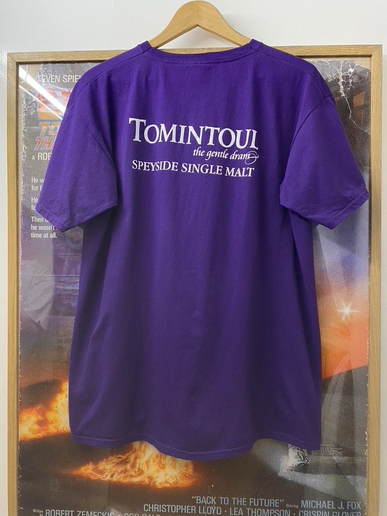 Vintage Official Tomintoul The Gentle Dram Whisky Promo Tee Size US L / EU 52-54 / 3 - 1 Thumbnail