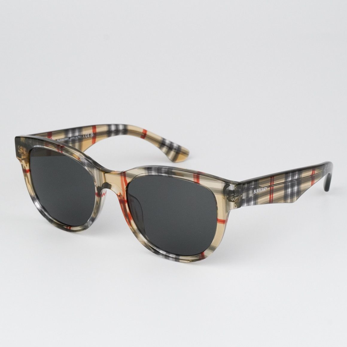 Burberry NEW Burberry BE4432U 412287 Grey Oval Women Sunglasses Size ONE SIZE - 5 Thumbnail