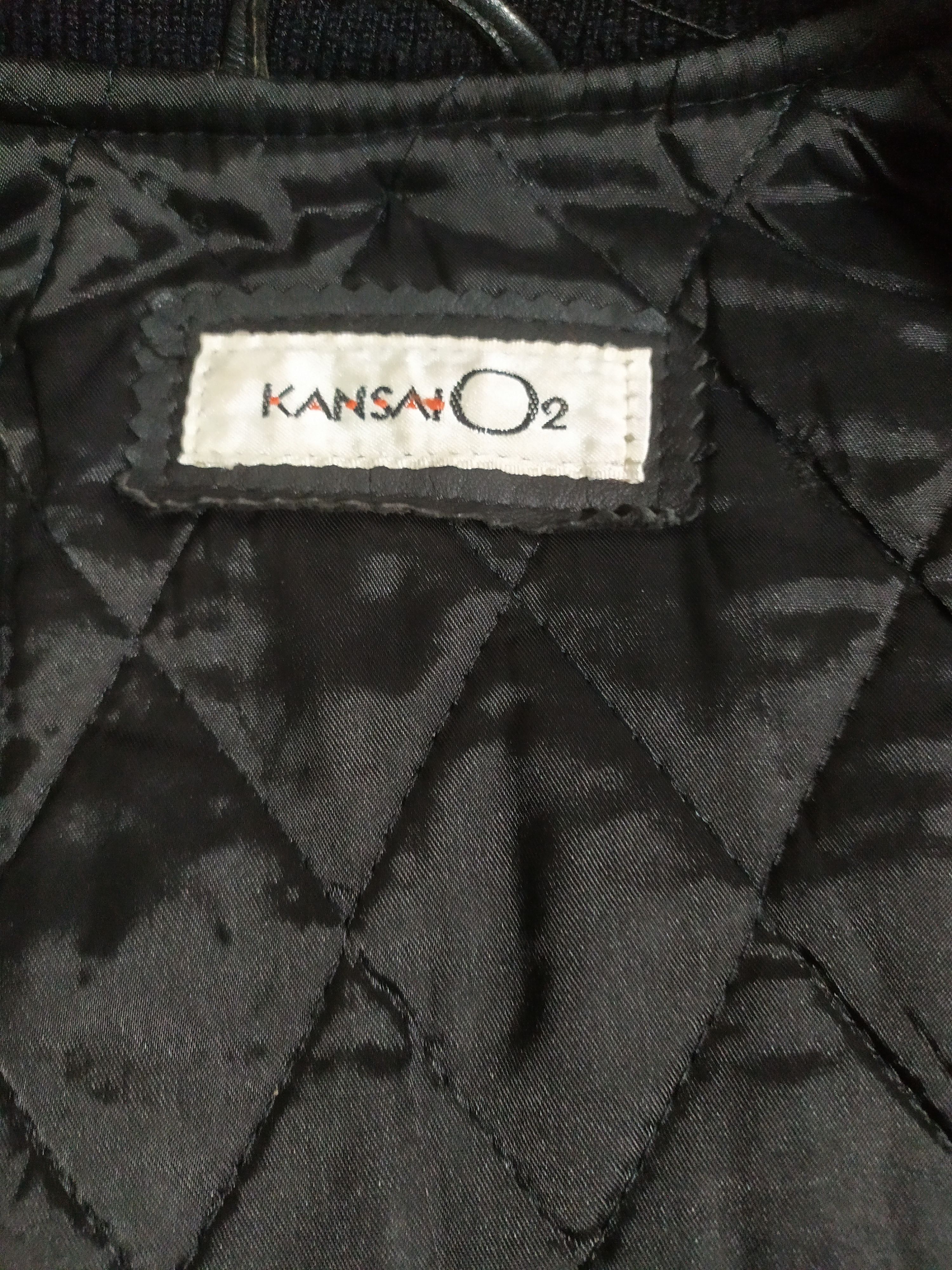 Designer × Kansai Yamamoto KANSAI 02 YAMAMOTO COMPANY IMPACT LEATHER BOMBER JACKET Size US M / EU 48-50 / 2 - 18 Thumbnail