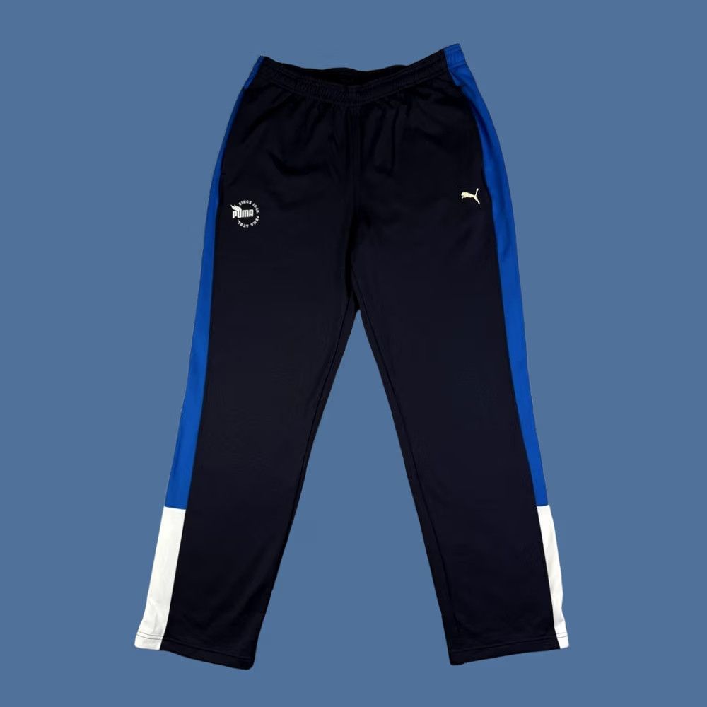 Puma VINTAGE PUMA Track Pants Men 2XL Black Side Stripe Running Jogging Athletic Trousers Size US 39 - 1 Thumbnail