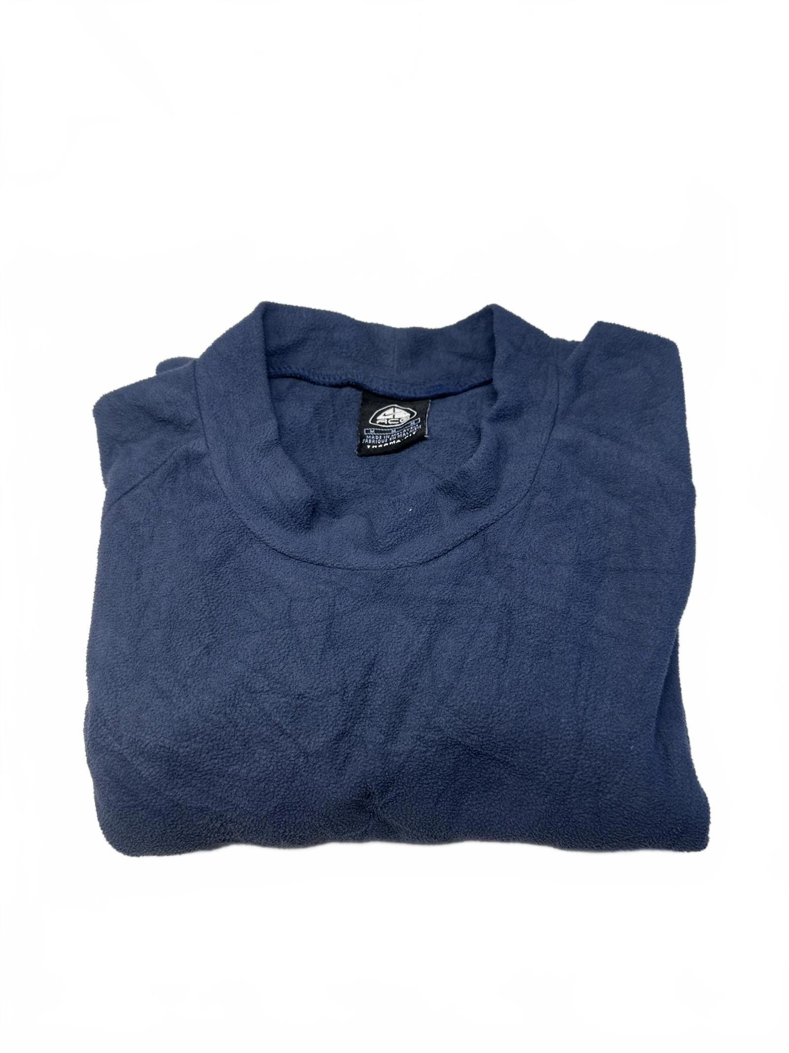 Nike Stylish Long Sleeve Top with Zipper Detail - Casual Wear Size US M / EU 48-50 / 2 - 9 Thumbnail