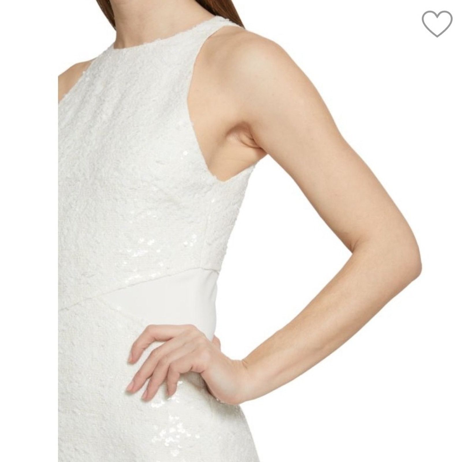 Derek Lam 10 Crosby 10 Crosby Derek Lam White Sequins Mini Dress Size 0 Size XS / US 0-2 / IT 36-38 - 7 Thumbnail