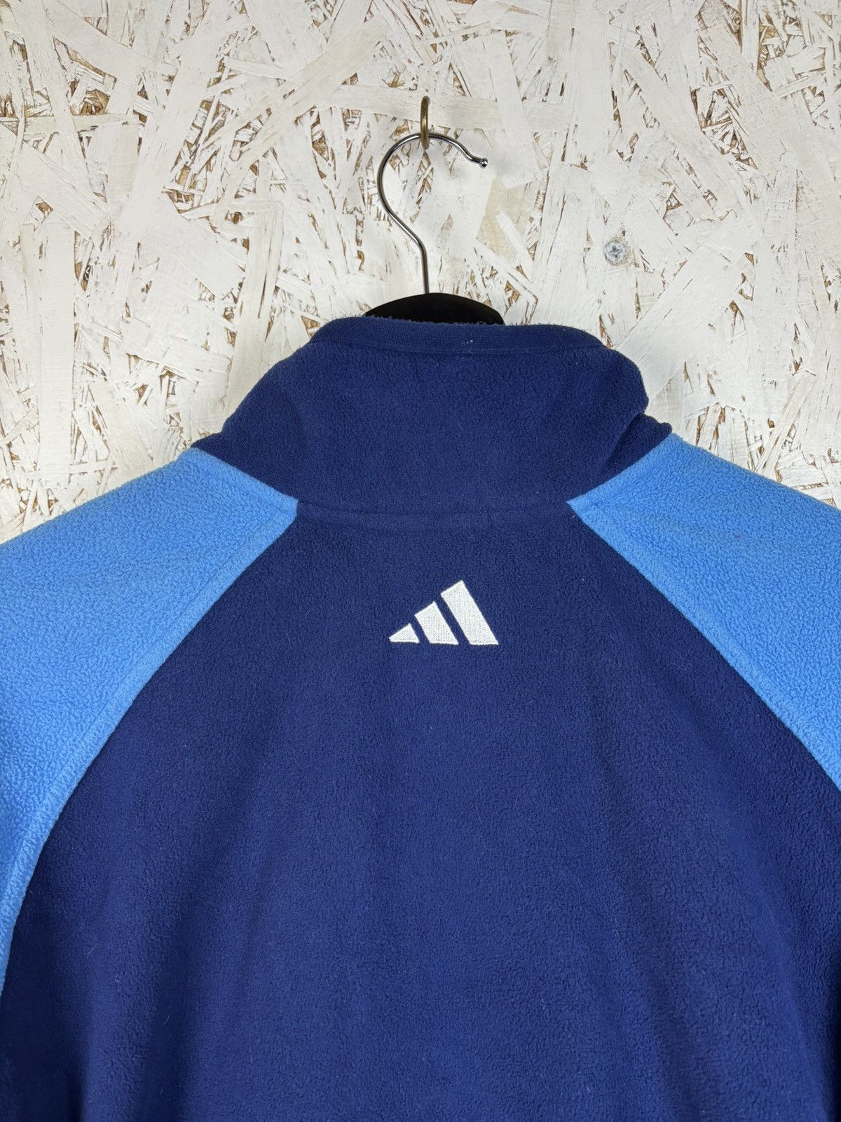 Adidas 00s Adidas Djurgardens IF 2000/01 DIF Half Zip Fleece Blue L Size US L / EU 52-54 / 3 - 6 Thumbnail