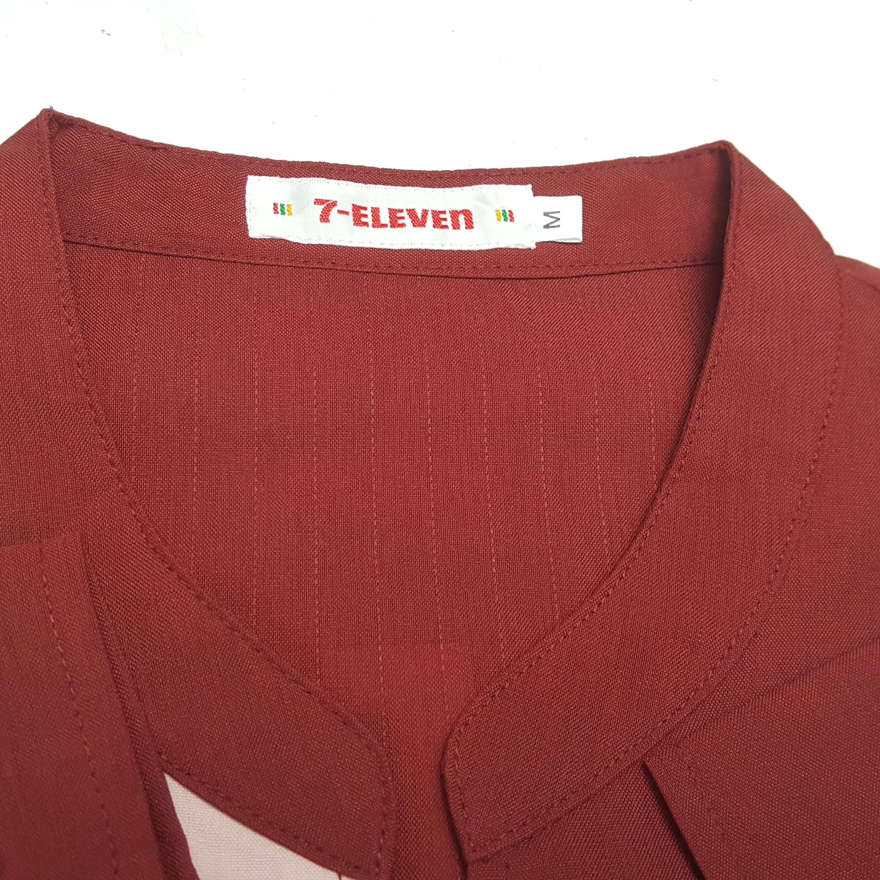 Japanese Brand × Vintage Vintage 7-ELEVEn Japanese Workers Uniform Shirt Jacket Size US M / EU 48-50 / 2 - 11 Thumbnail