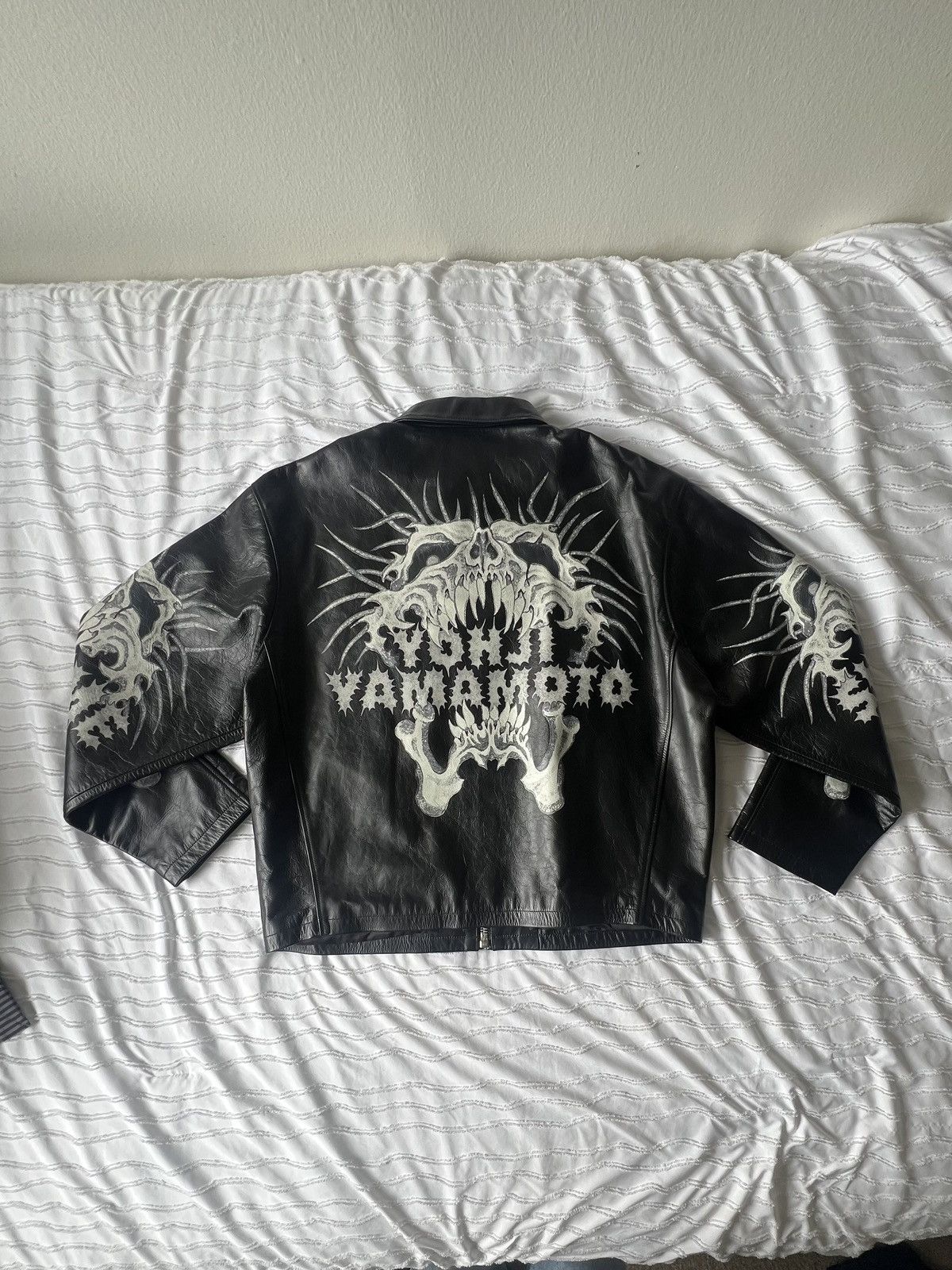 Supreme × Yohji Yamamoto Supreme x Yohji Yamamoto Leather Jacket Size US L / EU 52-54 / 3 - 2 Thumbnail