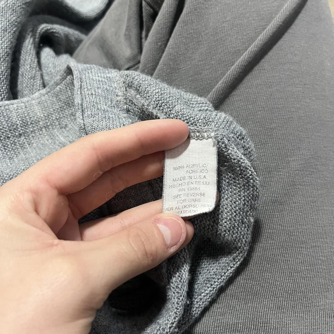 Jantzen Grey Vintage Cardigan Size M / US 6-8 / IT 42-44 - 5 Thumbnail