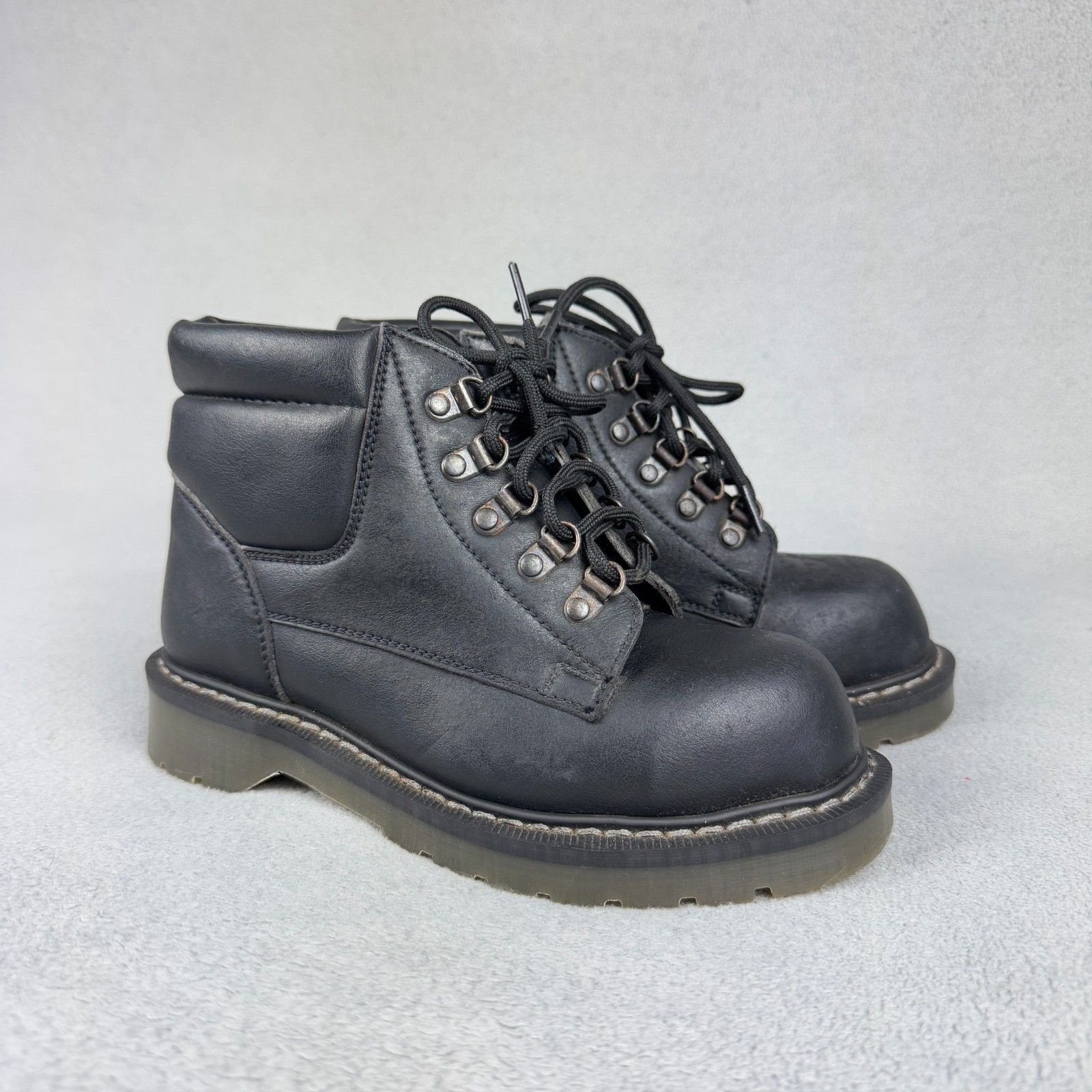 Solovair Solovair Vegan Vegetarian Shoes Steel Toe Boots UK 3 Size US 5 / IT 35 - 8 Thumbnail