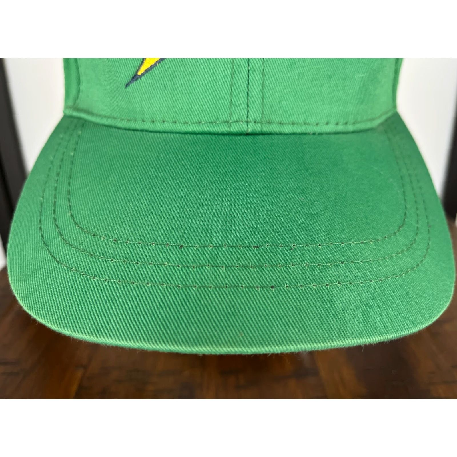 John Deere John Deere Hat Cap Strap Back Adult Green Yellow Tractors Equipment Farm F Size ONE SIZE - 3 Thumbnail