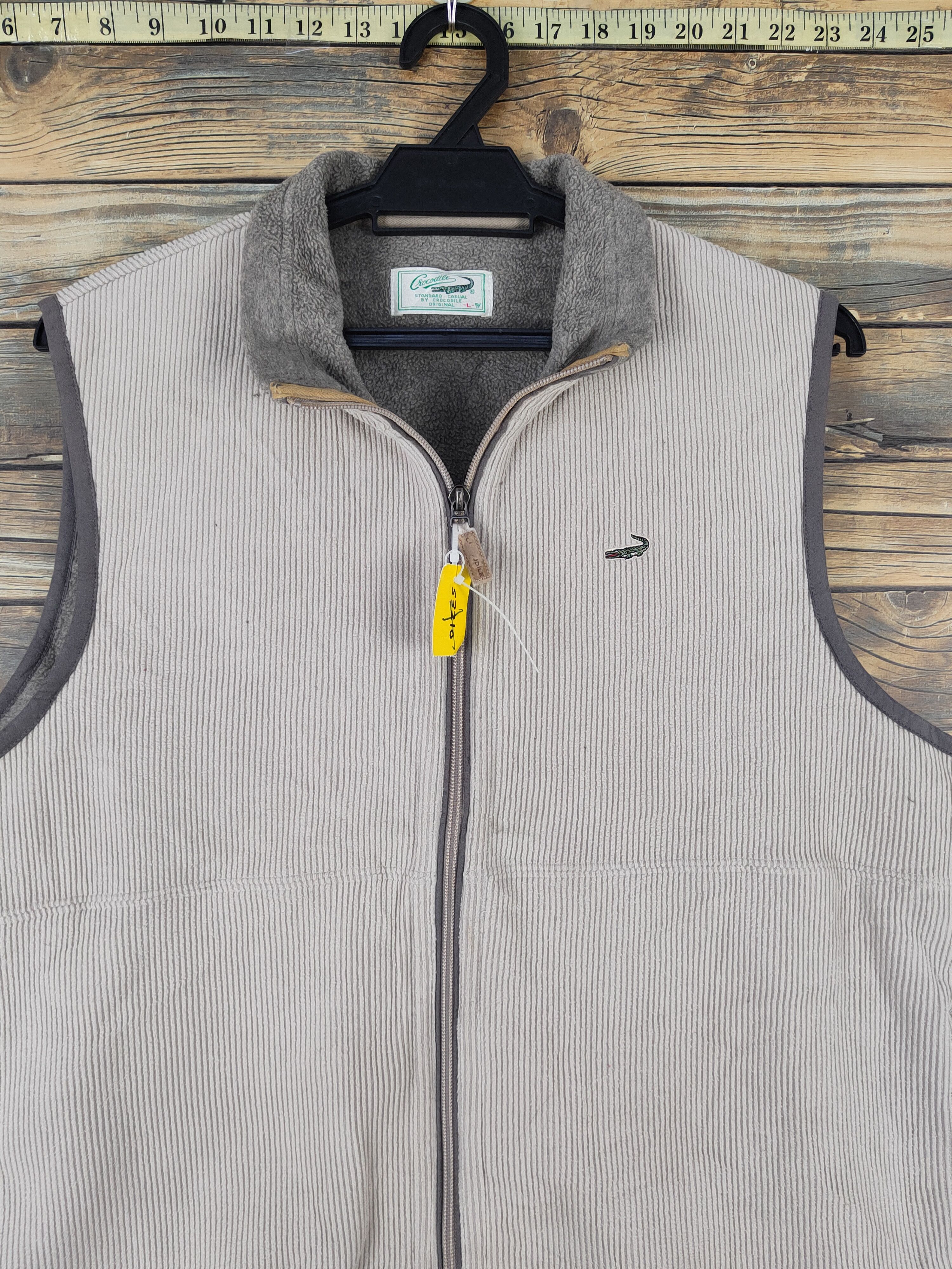 Japanese Brand × Vintage Crocodile Ivory Wool Vests #W2035 Size US L / EU 52-54 / 3 - 2 Thumbnail