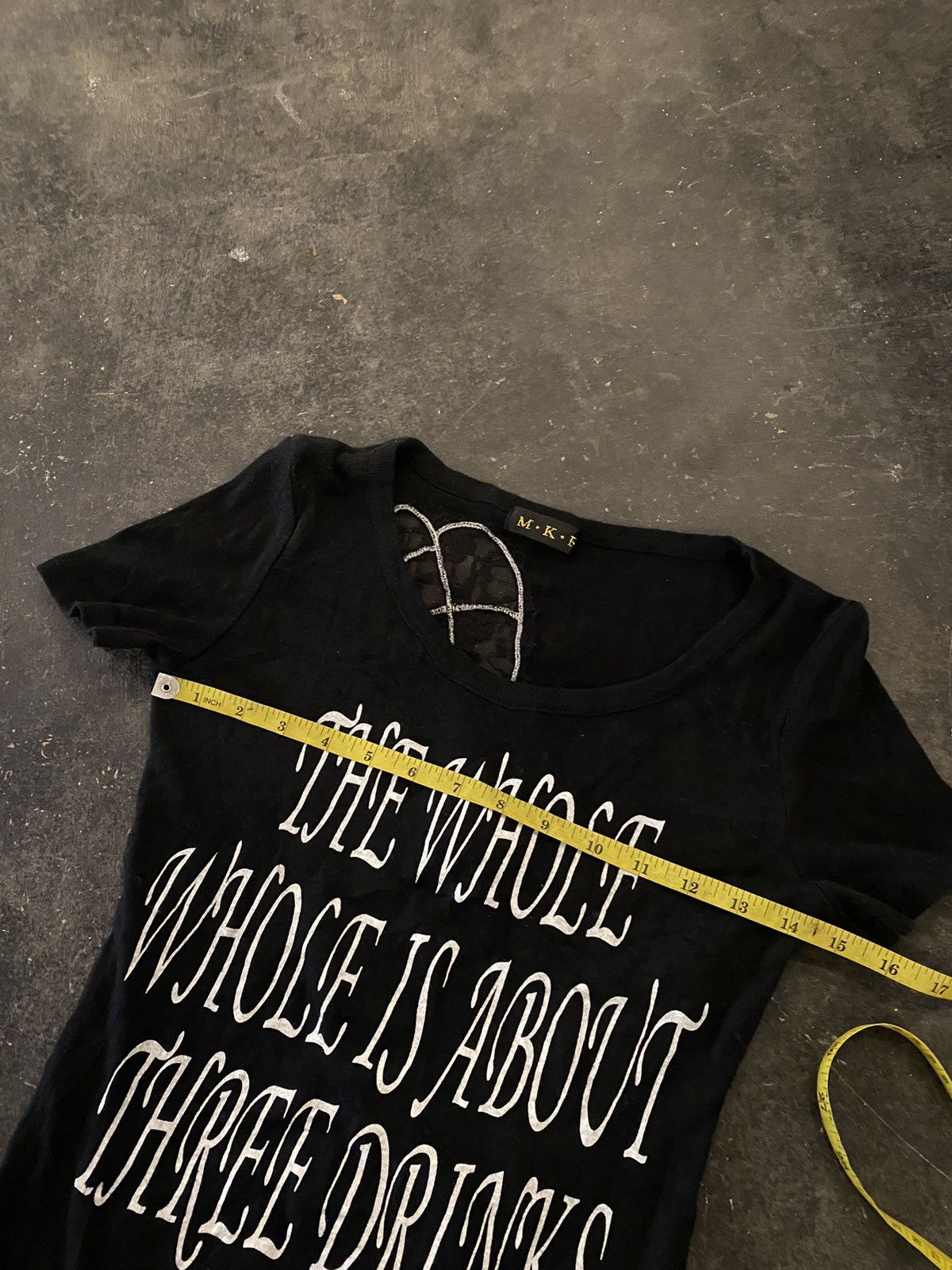 Hysteric Glamour Y2k M•K•R ifsixwasnine gothic tshirt Size XS / US 0-2 / IT 36-38 - 6 Thumbnail