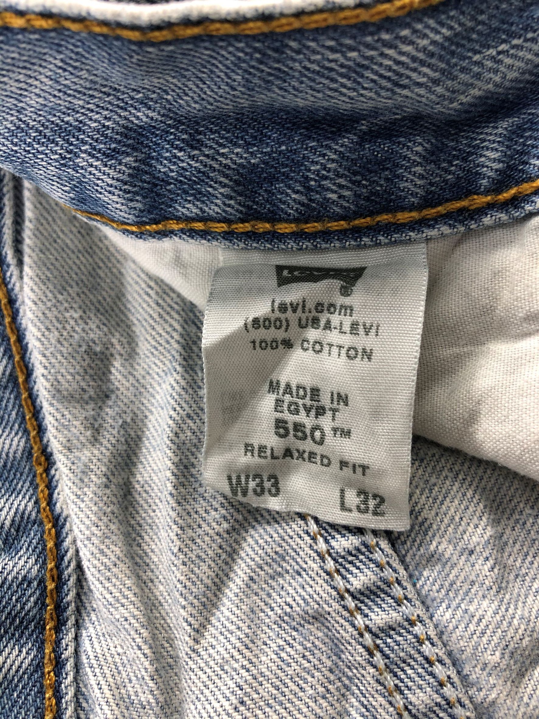 Levi's × Vintage Vintage Levis 550 Jeans-JM650 Size US 33 - 10 Thumbnail