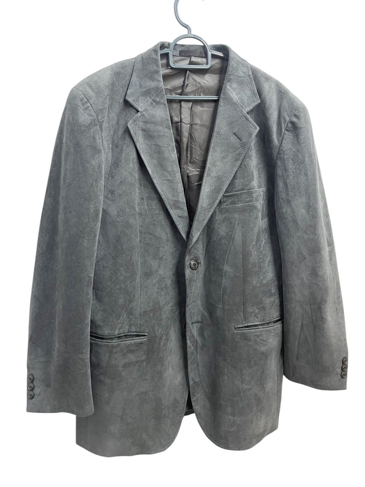 Burberry VINTAGE SUEDE FABRIC BURBERRY LONDON JACKET Size US M / EU 48-50 / 2 - 1 Thumbnail