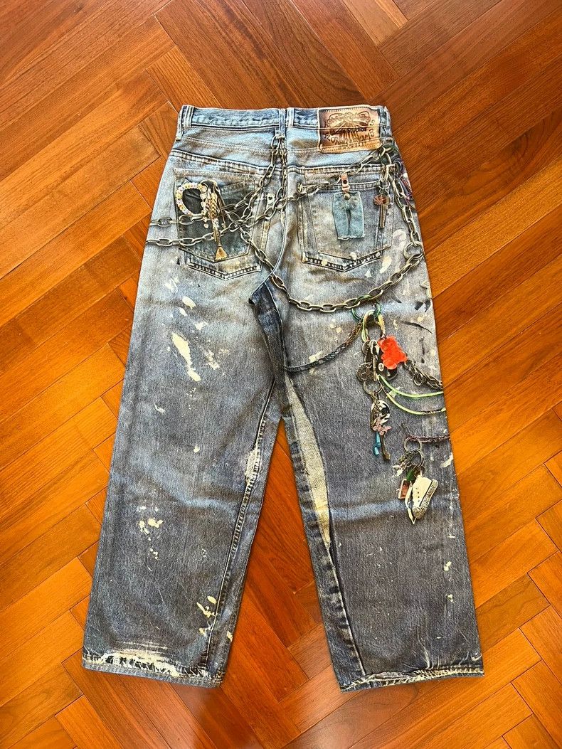 Acne Studios acne studios Chain jeans 2502-Nextarrow Size US 30 / EU 46 - 2 Thumbnail