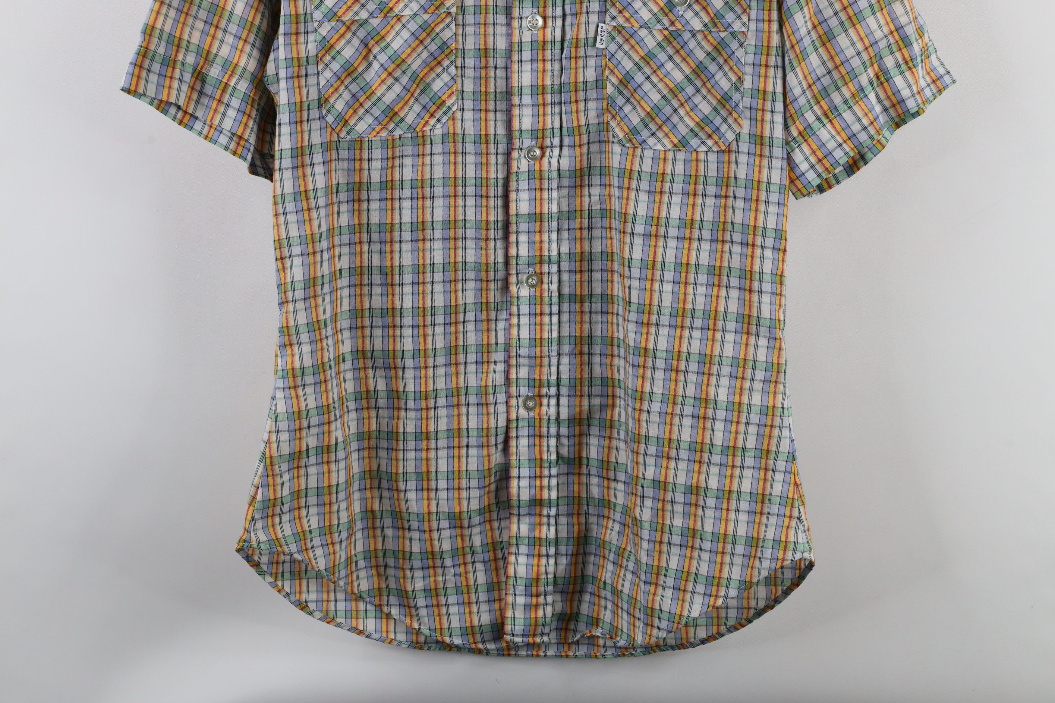 Levi's × Vintage Vintage 70s Levis Short Sleeve Western Button Shirt USA Size US M / EU 48-50 / 2 - 3 Thumbnail