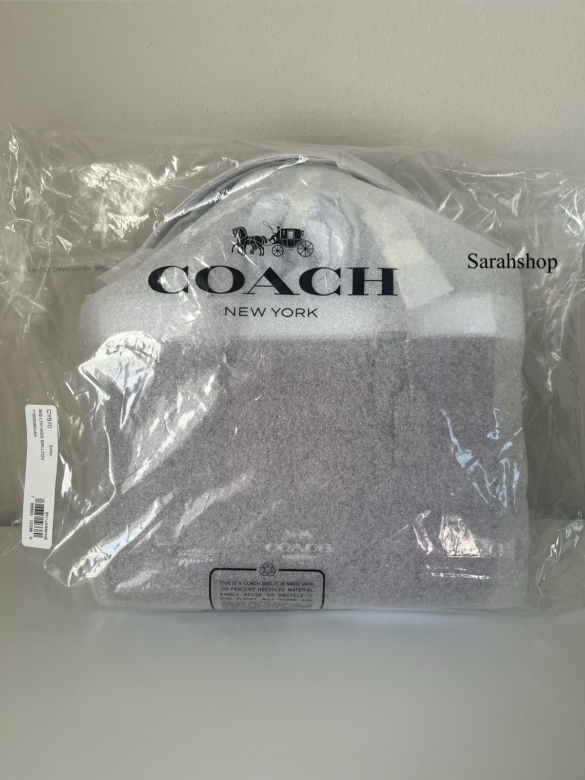 Coach Coach Maggie Small Tote Bag In Signature Leather Size ONE SIZE - 11 Thumbnail