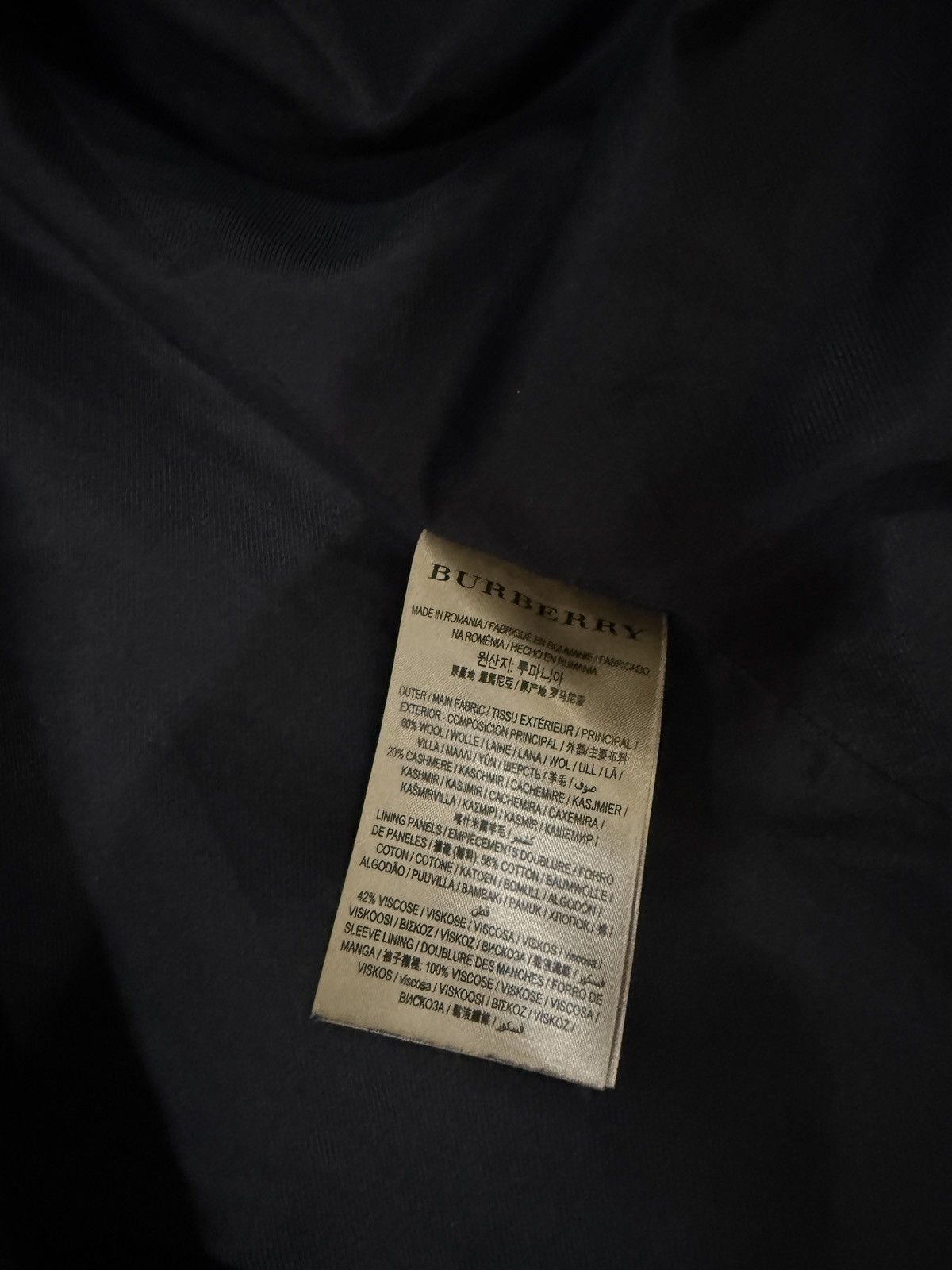 Burberry Burberry Wool Cashmere Grey Coat Size US S / EU 44-46 / 1 - 4 Thumbnail
