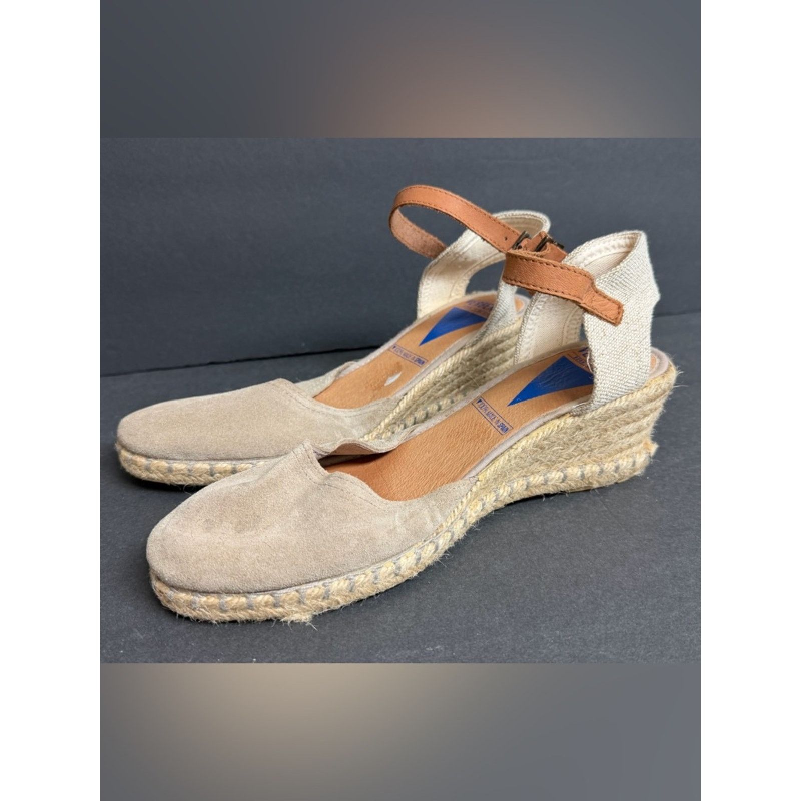 Other Verbenas Malena Espadrille Wedge Sandals 39 US 8 Women’s Size US 8 / IT 38 - 3 Thumbnail