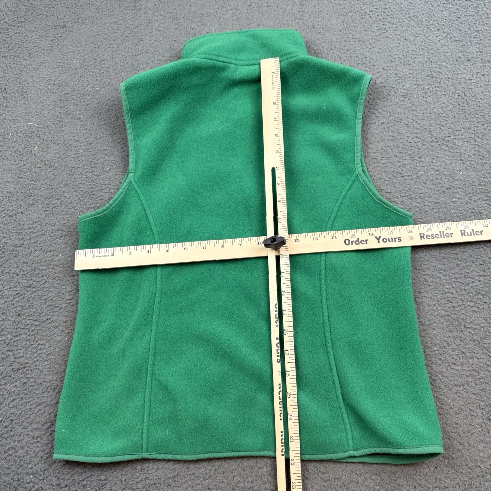 Vintage LL Bean Fleece Vest Mens XS Green Full Zip Polartec Hiking Mock Neck Vest Size US S / EU 44-46 / 1 - 7 Thumbnail