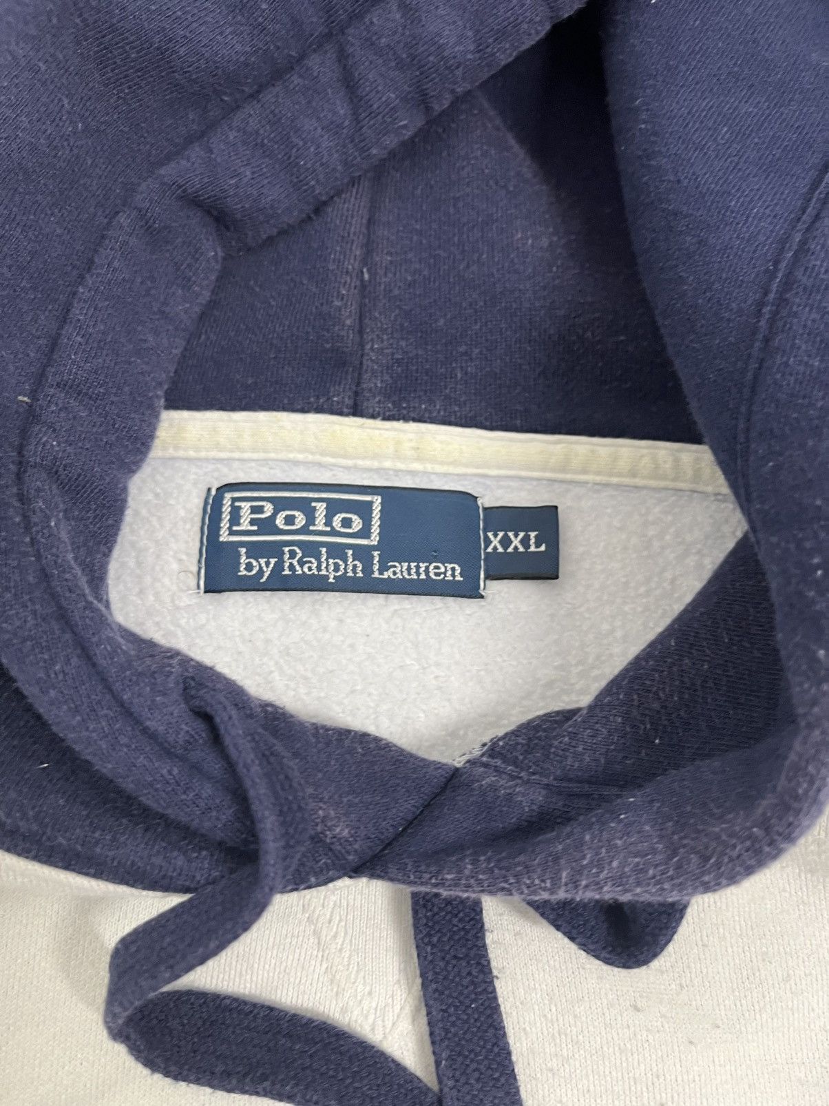 Polo Ralph Lauren Vintage Polo Ralph Lauren big logo Hoodie Size US XXL / EU 58 / 5 - 8 Thumbnail