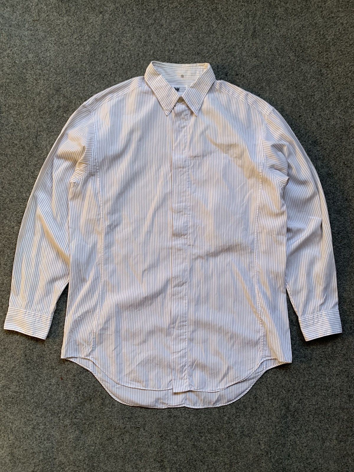 Issey Miyake Issey miyake x hamilton striped shirt Size US L / EU 52-54 / 3 - 1 Thumbnail