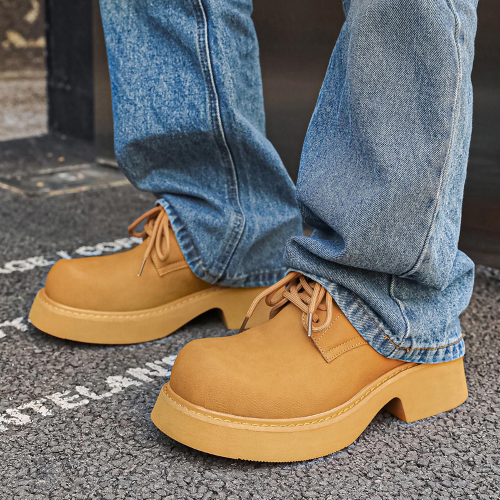 Other Trendy Chunky Lace-Up Shoes Size US 11 / EU 44 - 1 Thumbnail