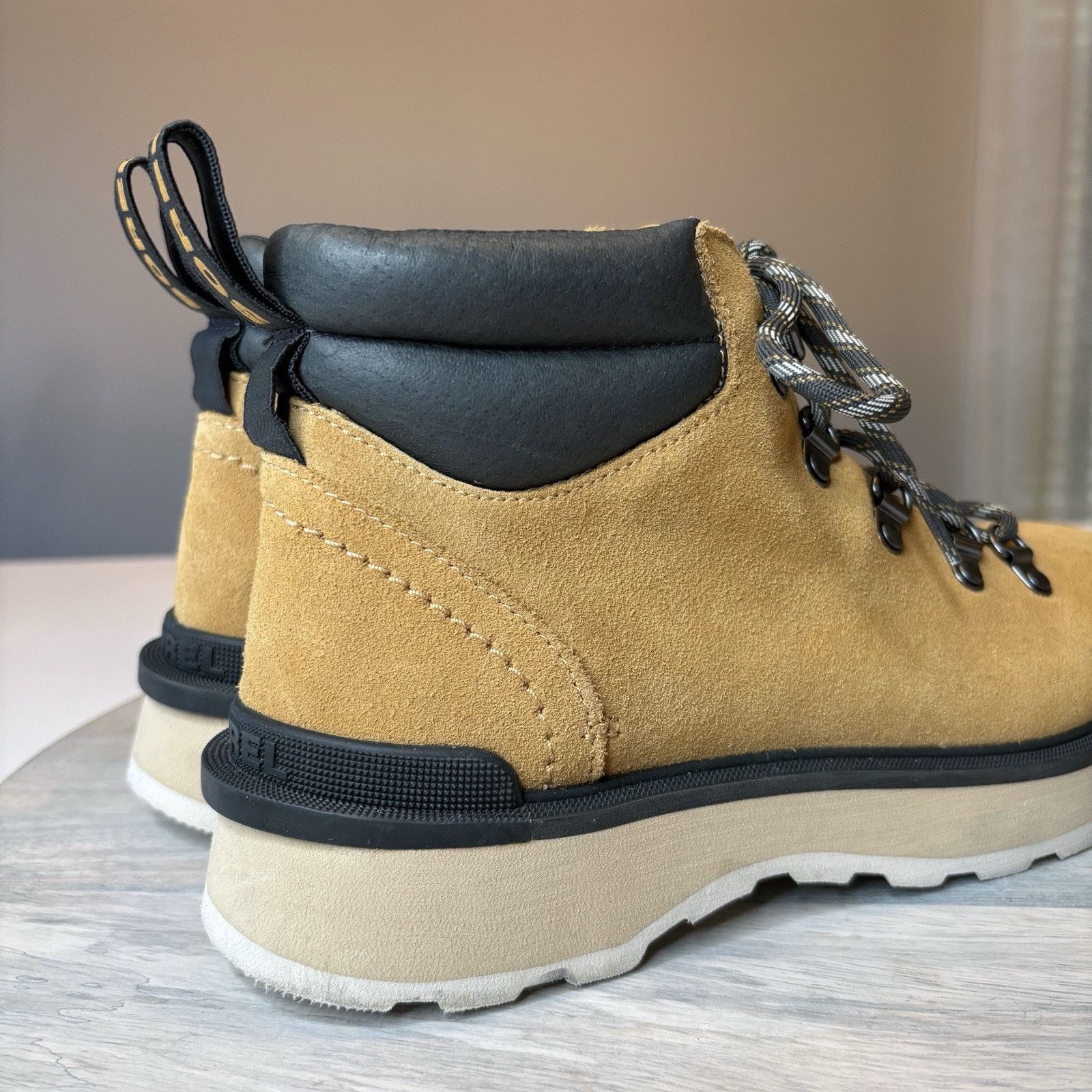 SOREL Sorel Women's Hi-Line Hiker Suede Ankle Boots Geo Size 9.5 Size US 9.5 / IT 39.5 - 10 Thumbnail