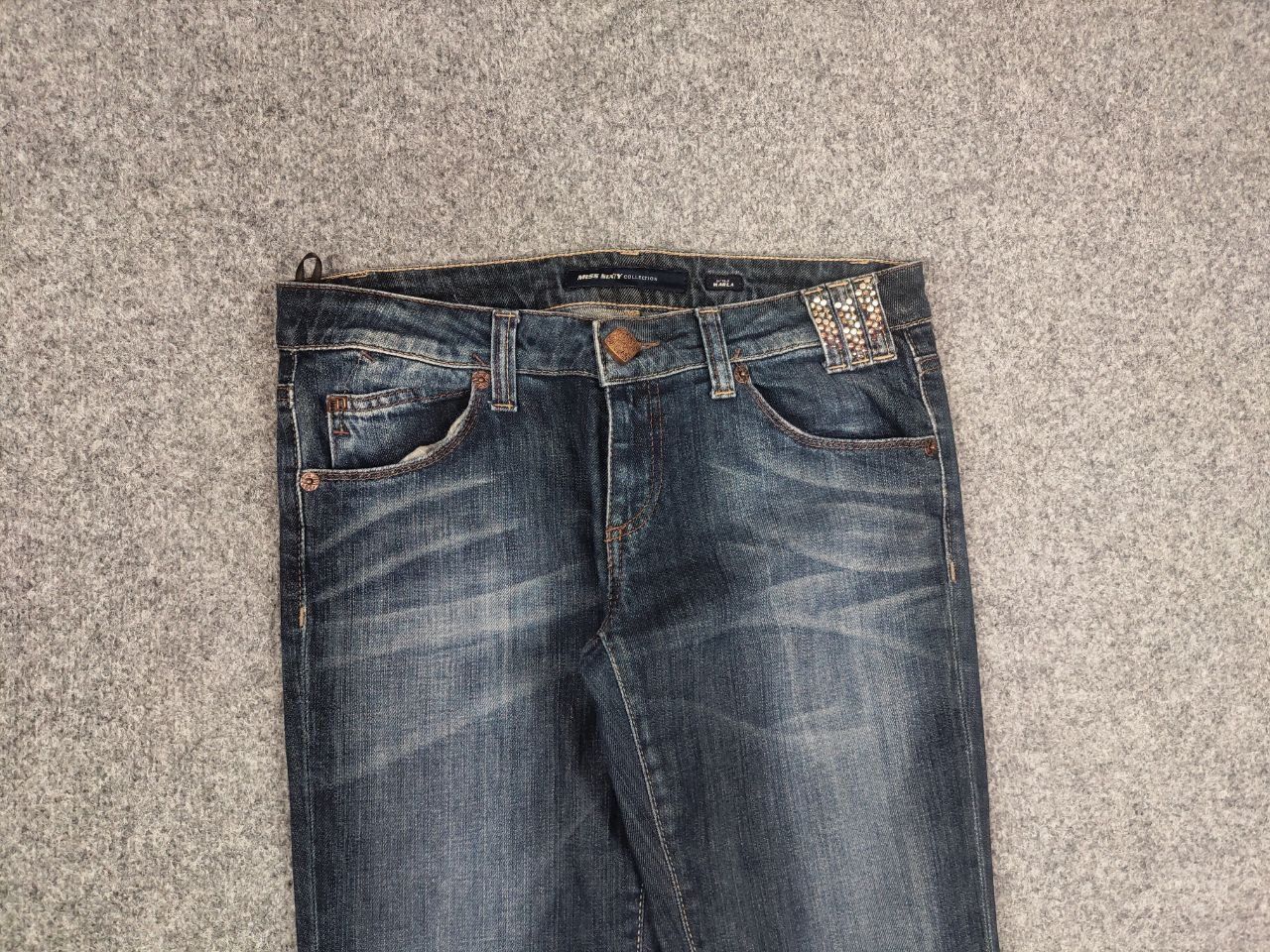 Miss Sixty Miss Sixty Vintage Y2K Marla Styl Low Rise Faded Denim Jeans Size 30" / US 8 / IT 44 - 4 Thumbnail