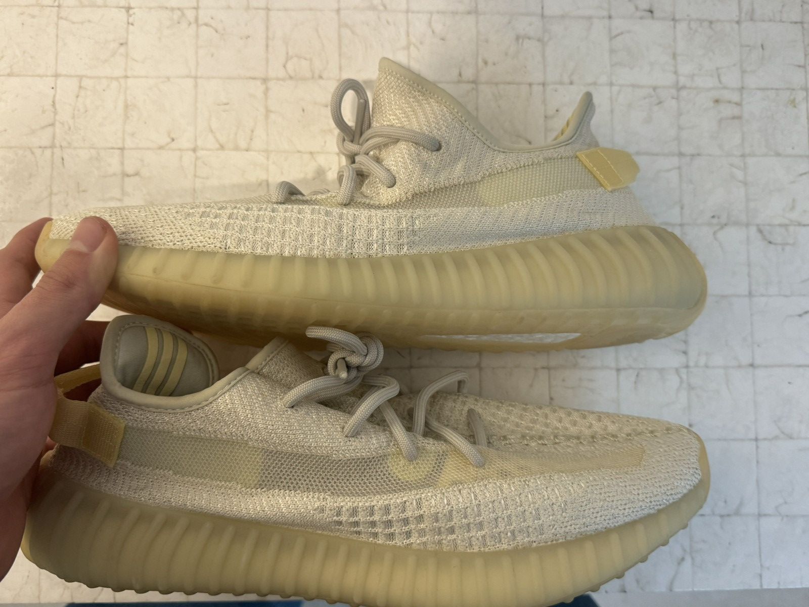 Yeezy Adidas Yeezy Boost 350 V2 light UV activated Size US 11.5 / EU 44-45 - 6 Thumbnail