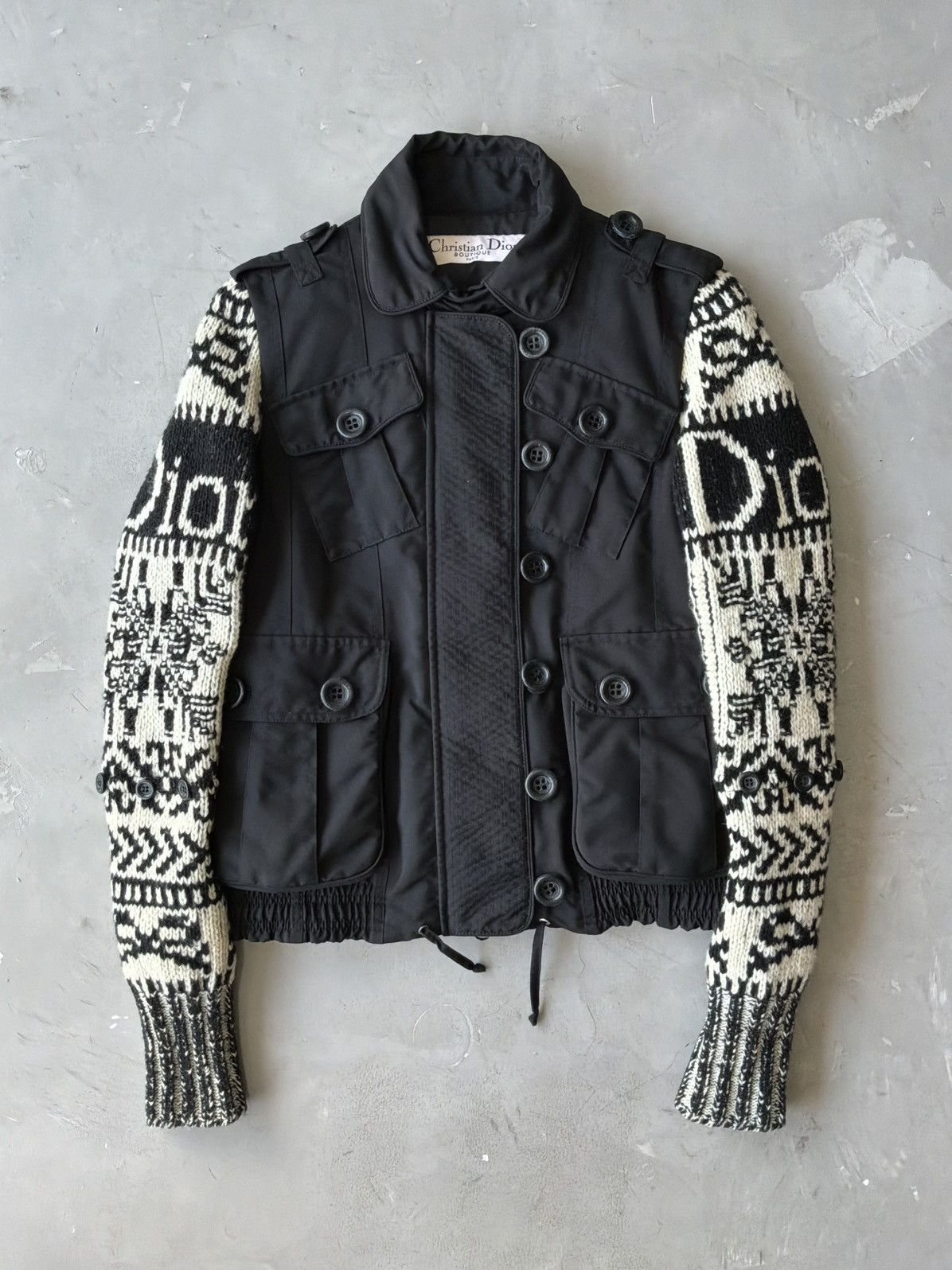 Dior Dior - Galliano Era Hybrid Jacket Size XS / US 0-2 / IT 36-38 - 1 Thumbnail