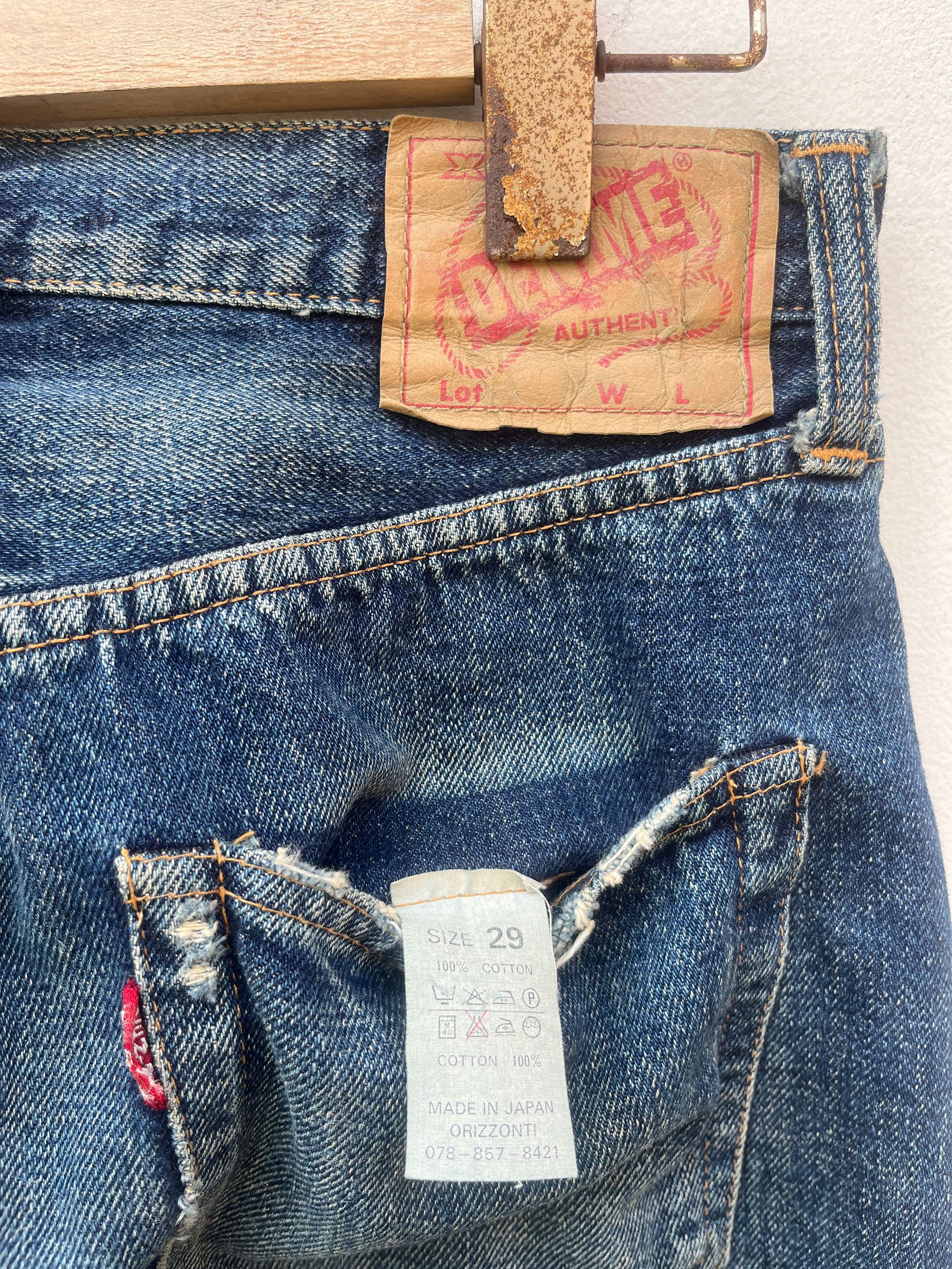 Denime Japanese Denime Jeans Selvedge Redline Twisted Leg Size US 29 - 7 Thumbnail