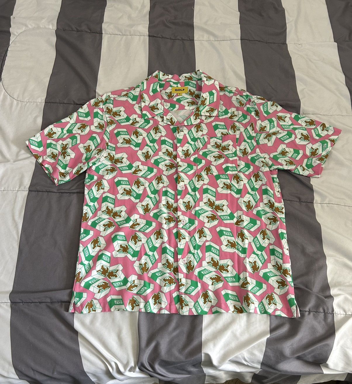 Golf Wang Golf Wang Cigs Cigarette Button Up Size US M / EU 48-50 / 2 - 1 Thumbnail