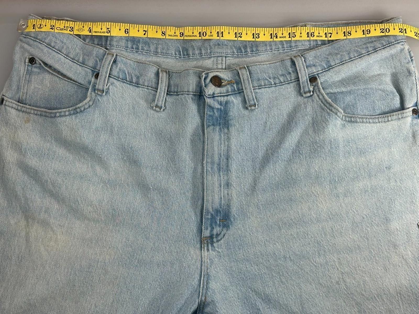 Wrangler Wrangler Men's 44/30 Premium Quality Blue Jeans Size US 44 / EU 60 - 4 Thumbnail