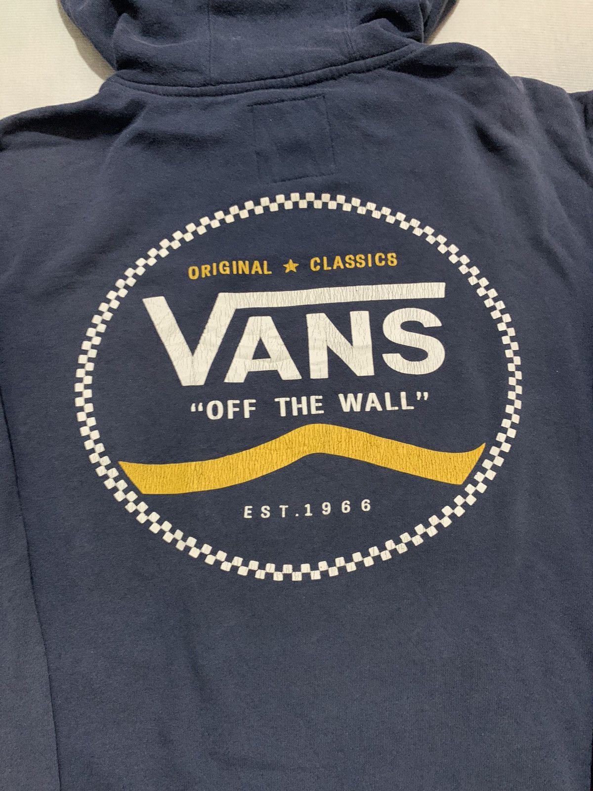 Vans Vintage Vans Sun Faded Pull Over Hoodie Size US M / EU 48-50 / 2 - 10 Thumbnail