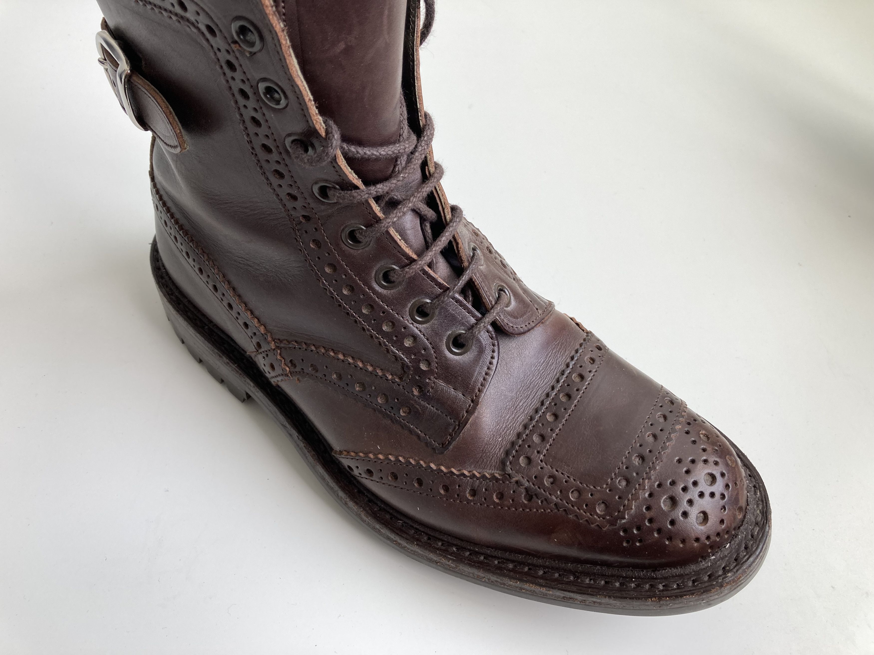 Tricker's Tricker's Brogue Commando Boots Size US 9.5 / EU 42-43 - 3 Thumbnail